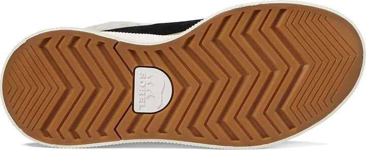 SOREL Out N Abouttm IV Mid Sneaker Waterproof Women's Shoes Black/Sea Salt : 6 B - Medium, Canvas/Suede - Image 3