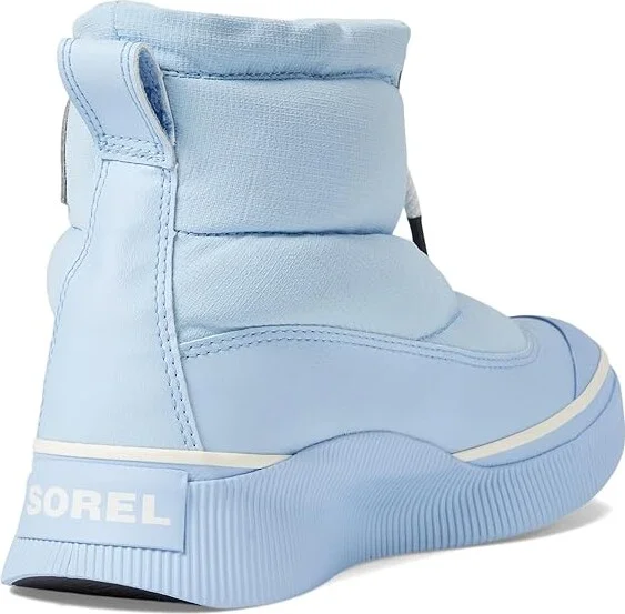 SOREL Out N Abouttm IV Puffy Waterproof Women's Snow Shoes Arctic Sea/Chalk : 10.5 B - Medium - Image 4