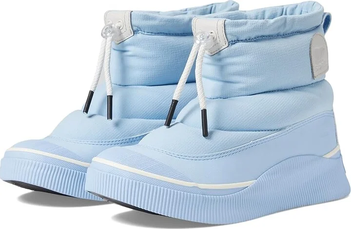 SOREL Out N Abouttm IV Puffy Waterproof Women's Snow Shoes Arctic Sea/Chalk : 10.5 B - Medium