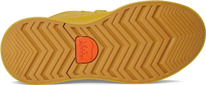SOREL Out N Abouttm IV Splashy WP Women's Rain Boots Gold Leaf/Black : 6 B - Medium, Rubber - Image 3