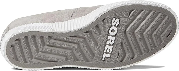 SOREL Out N Abouttm Slip-On Wedge II Women's Shoes Chrome Grey/White : 10 B - Medium, Textile/Leather - Image 3