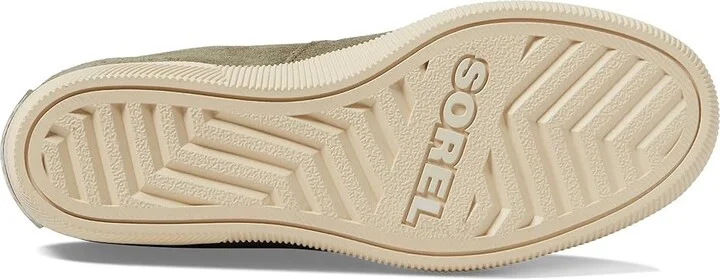 SOREL Out N Abouttm Slip-On Wedge II Women's Shoes Stone Green/Bleached Ceramic : 10 B - Medium, Textile/Leather - Image 3