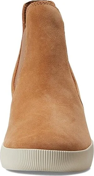 SOREL Out N Abouttm Slip-On Wedge II Women's Shoes Tawny Buff/Chalk : 7 B - Medium, Textile/Leather - Image 2