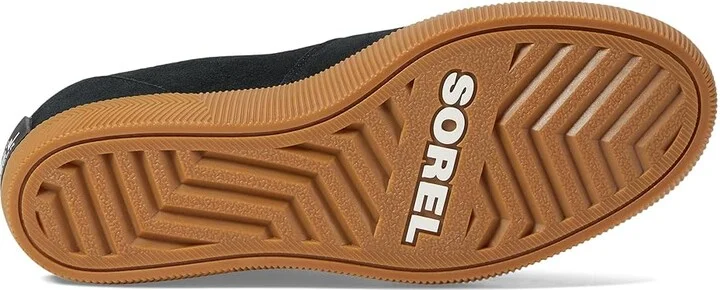 SOREL Out N Abouttm Slip-On Wedge Women's Shoes Black/Gum 16 : 10 B - Medium, Leather/Textile - Image 3