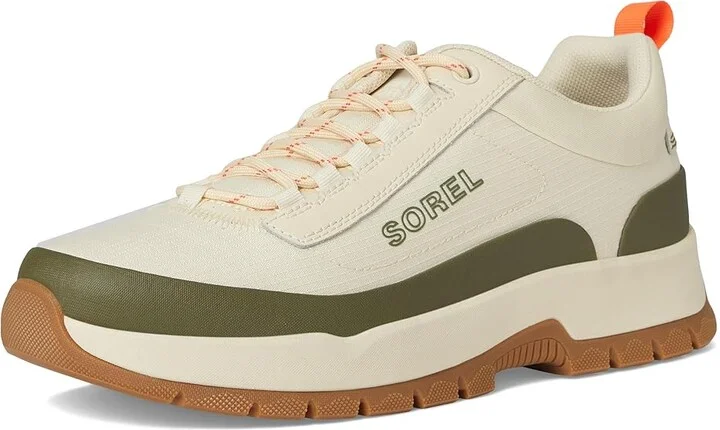 SOREL Outing Nw Sneaker Low Men's Shoes Bleached Ceramic/Utility Green : 11.5 D - Medium, Textile - Image 5