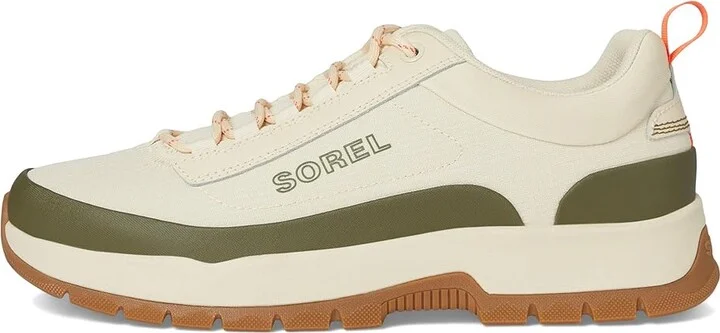 SOREL Outing Nw Sneaker Low Men's Shoes Bleached Ceramic/Utility Green : 11.5 D - Medium, Textile - Image 6
