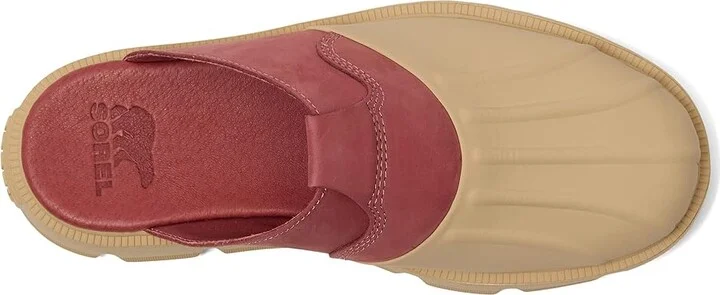SOREL Rein Cb Clog Women's Shoes Rose Dust/Ceramic : 5.5 B - Medium, Leather - Image 2