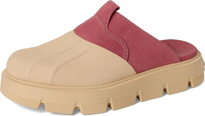 SOREL Rein Cb Clog Women's Shoes Rose Dust/Ceramic : 5.5 B - Medium, Leather - Image 5
