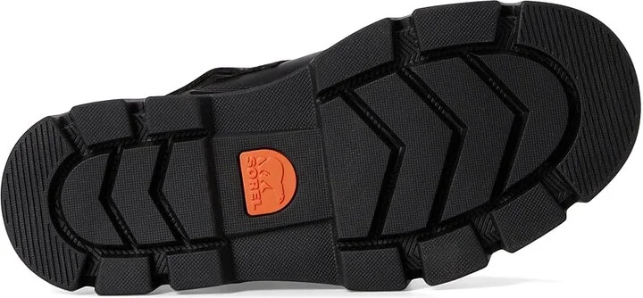 SOREL Rein CBtm Crisscross Sandals Women's Sandals Black/Black : 11 B - Medium, Leather - Image 3