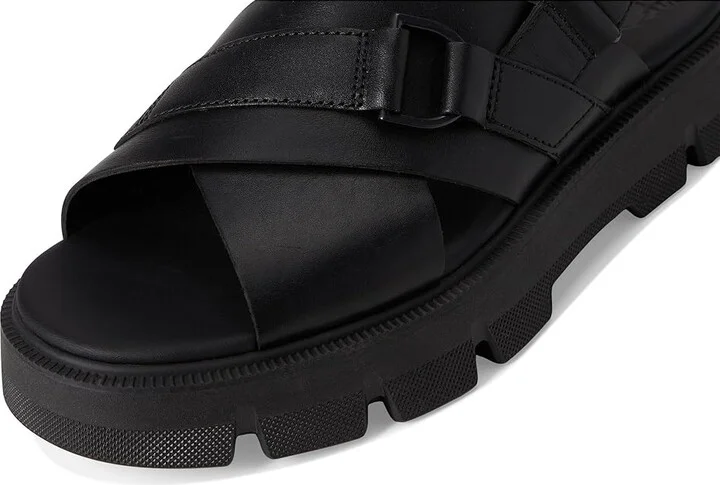 SOREL Rein CBtm Crisscross Sandals Women's Sandals Black/Black : 11 B - Medium, Leather - Image 7