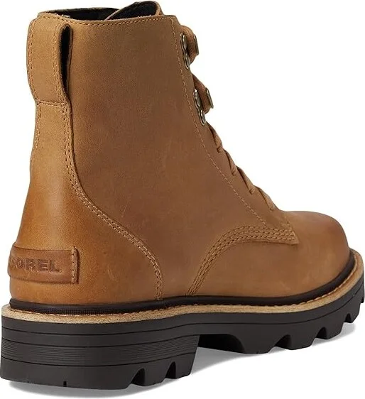 SOREL Revel Rd Boots Lace Waterproof Women's Boots Tawny Buff/Blackened Brown : 5 B - Medium, Leather - Image 4