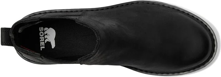 SOREL Revel Rd Chelsea Waterproof Women's Boots Black/Black : 5.5 B - Medium, Suede - Image 2