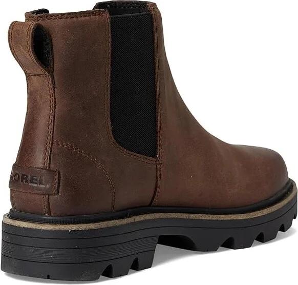 SOREL Revel Rd Chelsea Waterproof Women's Boots Black/Black : 5.5 B - Medium, Suede - Image 10