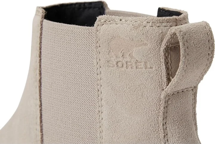 SOREL Revel Rd Chelsea Waterproof Women's Boots Crushed Clay/Gum 2 : 6.5 B - Medium, Suede - Image 7