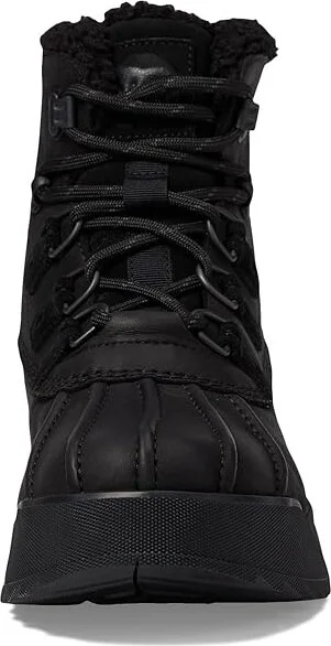 SOREL Scout 87'tm Lux Waterproof Men's Snow Shoes Black/Black : 11 D - Medium, Leather - Image 2