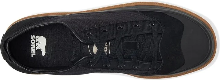 SOREL Scout N Abouttm Low Sneakers Men's Shoes Black/Gum : 11.5 D - Medium, Canvas - Image 2
