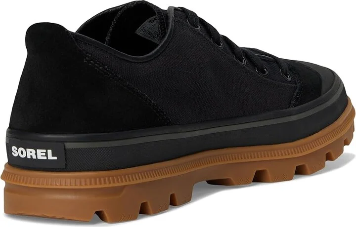 SOREL Scout N Abouttm Low Sneakers Men's Shoes Black/Gum : 11.5 D - Medium, Canvas - Image 4