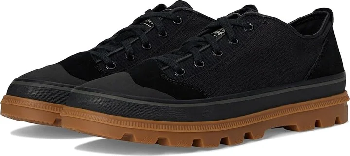 SOREL Scout N Abouttm Low Sneakers Men's Shoes Black/Gum : 11.5 D - Medium, Canvas