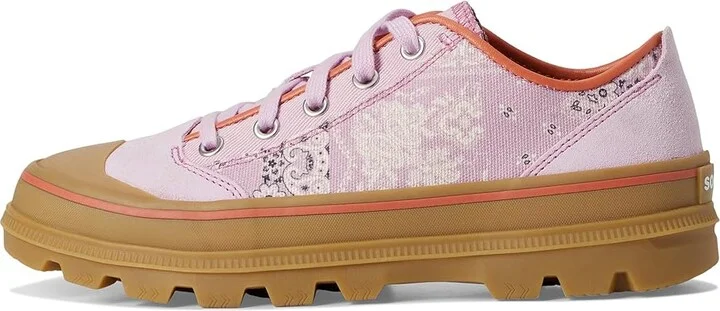 SOREL Scout N Abouttm Low Sneakers Women's Shoes Aura/Gum : 7.5 B - Medium, Canvas/Leather/Suede - Image 6
