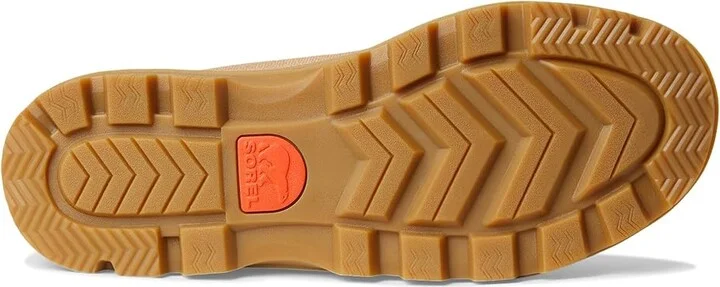 SOREL Scout N Abouttm Mid Sneakers Gear Chk Women's Shoes Caribou Buff/Gum : 7.5 B - Medium, Canvas/Leather - Image 3