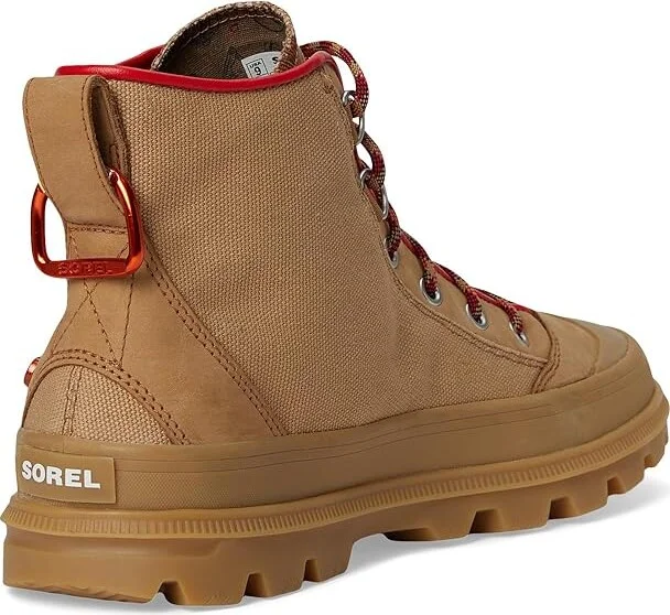 SOREL Scout N Abouttm Mid Sneakers Gear Chukka Men's Shoes Caribou Buff/Gum : 7 D - Medium, Canvas - Image 4