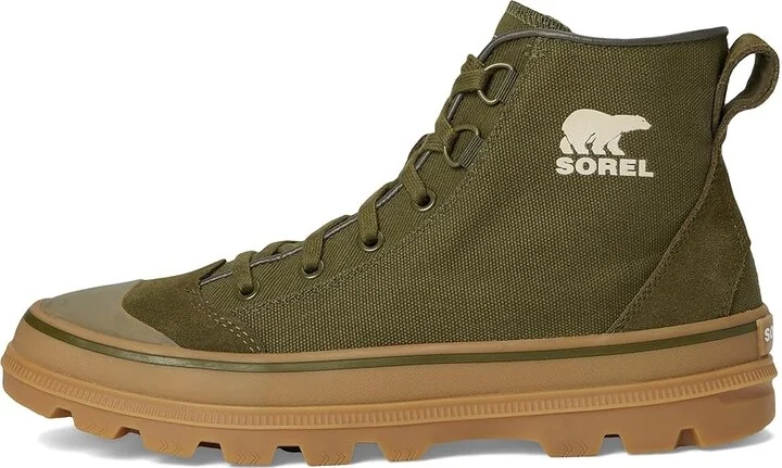 SOREL Scout N Abouttm Mid Sneakers Men's Shoes Utility Green/Gum : 8 D - Medium, Canvas/Rubber - Image 6