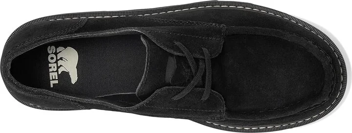 SOREL Slabtown 62' Stoic Men's Slip on Shoes Black/Bleached Ceramic : 9.5 D - Medium, Suede - Image 2
