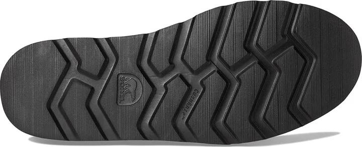 SOREL Slabtown 62' Stoic Men's Slip on Shoes Black/Bleached Ceramic : 9.5 D - Medium, Suede - Image 3