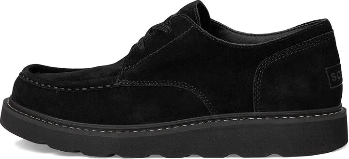 SOREL Slabtown 62' Stoic Men's Slip on Shoes Black/Bleached Ceramic : 9.5 D - Medium, Suede - Image 6