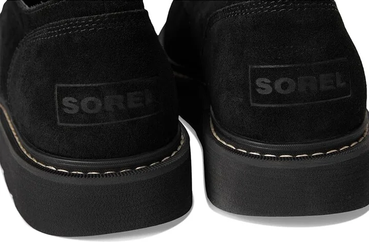 SOREL Slabtown 62' Stoic Men's Slip on Shoes Black/Bleached Ceramic : 9.5 D - Medium, Suede - Image 7