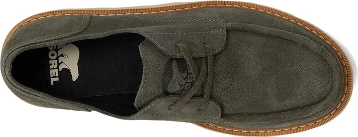 SOREL Slabtown 62' Stoic Men's Slip on Shoes Black/Bleached Ceramic : 9.5 D - Medium, Suede - Image 8