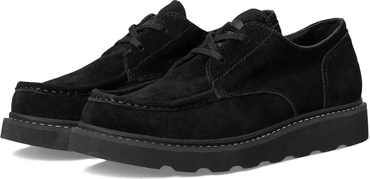 SOREL Slabtown 62' Stoic Men's Slip on Shoes Black/Bleached Ceramic : 9.5 D - Medium, Suede