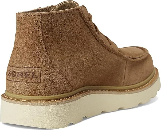 SOREL Slabtown 62' Stoic Mid Men's Slip on Shoes Velvet Tan/Bleached Ceramic : 7.5 D - Medium, Suede - Image 4