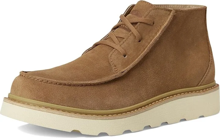 SOREL Slabtown 62' Stoic Mid Men's Slip on Shoes Velvet Tan/Bleached Ceramic : 7.5 D - Medium, Suede - Image 5