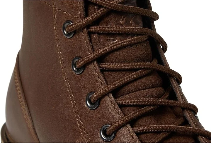 SOREL Slabtown 62'tm Moc Waterproof Men's Boots Tobacco/Black : 10.5 D - Medium, Leather/Suede - Image 5