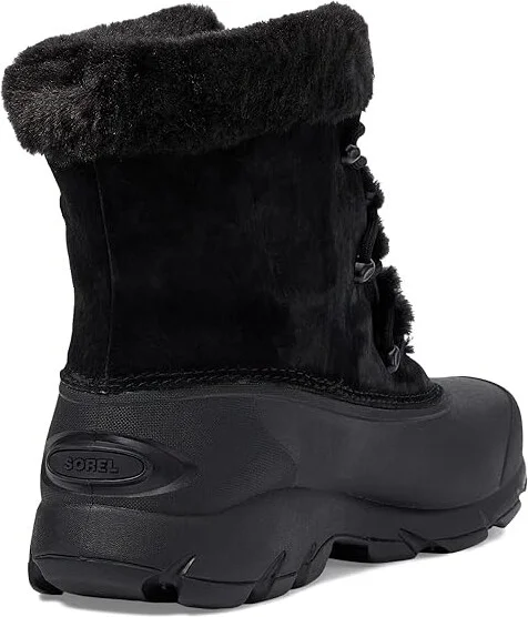 SOREL Snow Angeltm Lace Women's Boots Black : 11 B - Medium, Rubber/Suede - Image 5
