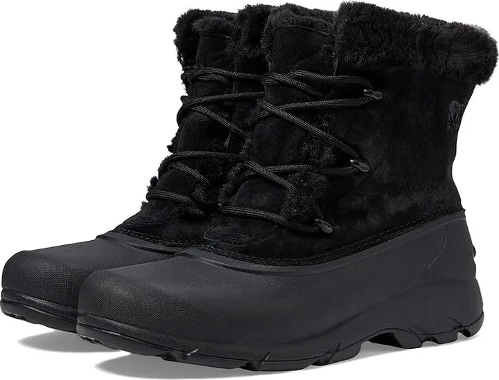 SOREL Snow Angeltm Lace Women's Boots Black : 11 B - Medium, Rubber/Suede