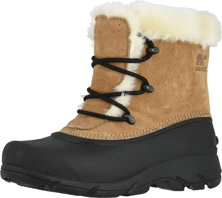 SOREL Snow Angeltm Lace Women's Boots Rootbeer 1 : 10 B - Medium, Rubber/Suede - Image 2