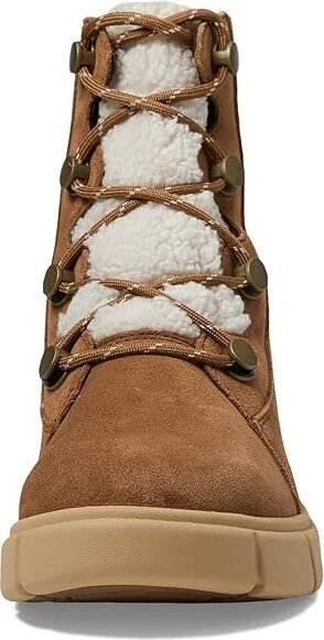 SOREL Sorel Explorertm III Joan Cozy Waterproof Women's Snow Shoes Velvet Tan/Canoe : 5 B - Medium, Rubber/Suede - Image 2