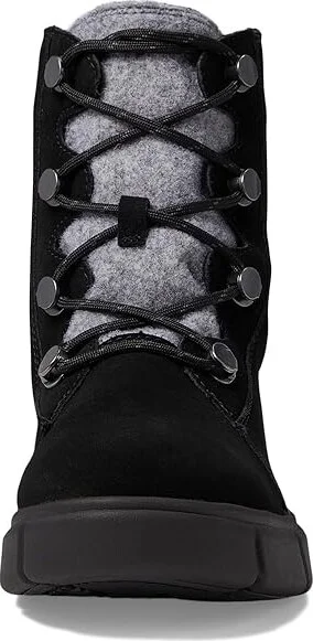 SOREL Sorel Explorertm III Joan Waterproof Women's Snow Shoes Black/Black : 10.5 B - Medium, Suede - Image 2