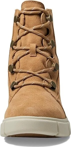 SOREL Sorel Explorertm III Joan Waterproof Women's Snow Shoes Tawny Buff/Chalk : 11 B - Medium, Suede - Image 2