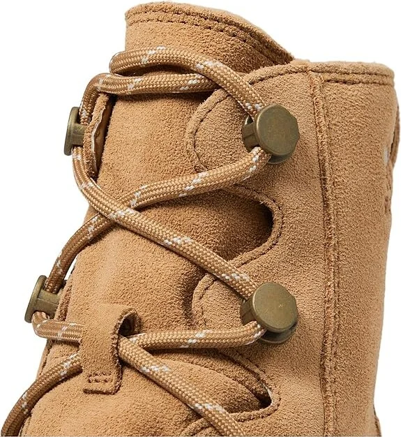SOREL Sorel Explorertm III Joan Waterproof Women's Snow Shoes Tawny Buff/Chalk : 11 B - Medium, Suede - Image 5