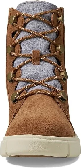 SOREL Sorel Explorertm III Joan Waterproof Women's Snow Shoes Velvet Tan/Chalk : 5 B - Medium, Suede - Image 2
