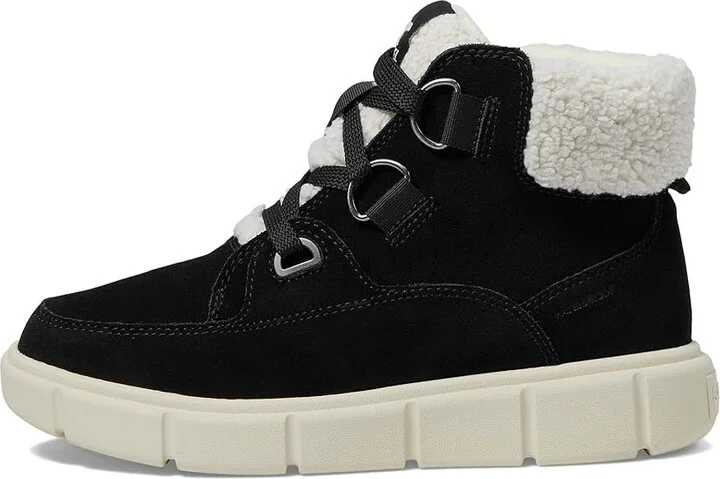 SOREL Sorel Explorertm III NW Lace Waterproof Women's Snow Shoes Black/Sea Salt : 10 B - Medium, Rubber/Suede - Image 6