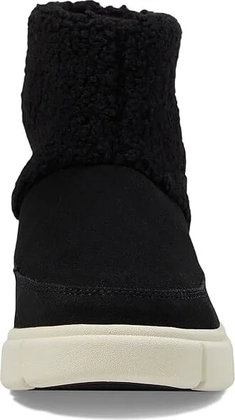 SOREL Sorel Explorertm III Slip-On Cozy Waterproof Women's Snow Shoes Black/Chalk : 6.5 B - Medium, Suede - Image 2