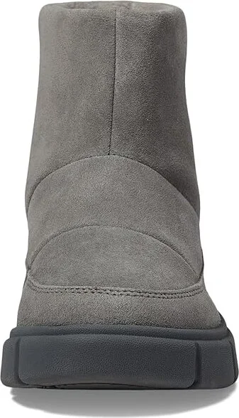 SOREL Sorel Explorertm III Slip-On Waterproof Women's Snow Shoes Quarry/Sea Salt : 7.5 B - Medium, Suede - Image 2
