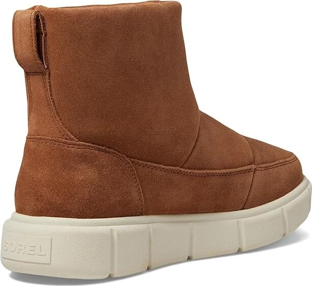 SOREL Sorel Explorertm III Slip-On Waterproof Women's Snow Shoes Velvet Tan/Chalk : 7.5 B - Medium, Suede - Image 4