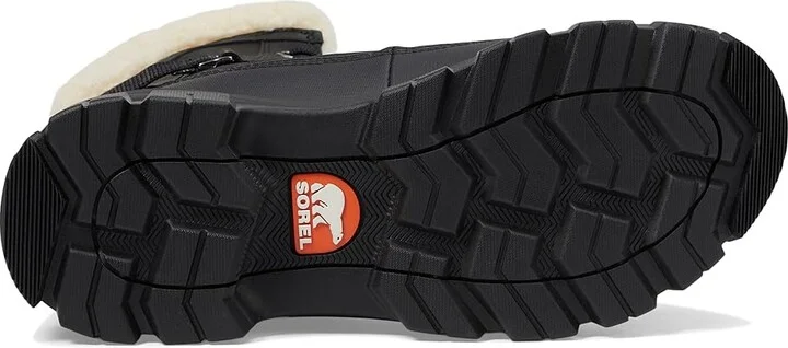 SOREL Tivolitm V Parc Waterproof Women's Snow Shoes Black/Sea Salt : 5.5 B - Medium, Leather/Rubber - Image 3