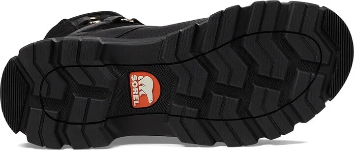 SOREL Tivolitm V Resort Waterproof Women's Snow Shoes Black/Chalk : 9 B - Medium, Leather/Suede - Image 3