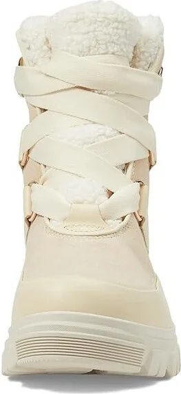 SOREL Tivolitm V Resort Waterproof Women's Snow Shoes Honey White/Chalk : 10.5 B - Medium, Leather/Suede - Image 2